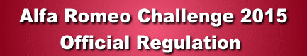    Alfa Romeo Challenge 2015       Official Regulation    