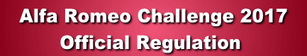    Alfa Romeo Challenge 2017       Official Regulation    