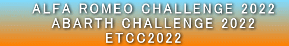      ALFA ROMEO CHALLENGE 2022@      ABARTH CHALLENGE 2022@    ETCC2022   