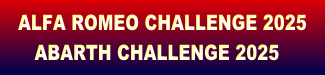   ALFA ROMEO CHALLENGE 2025        ABARTH CHALLENGE 2025  